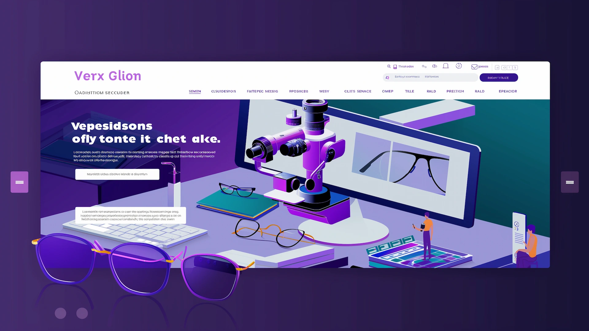 Optiimus wordpress website design optometry eye doctor blog