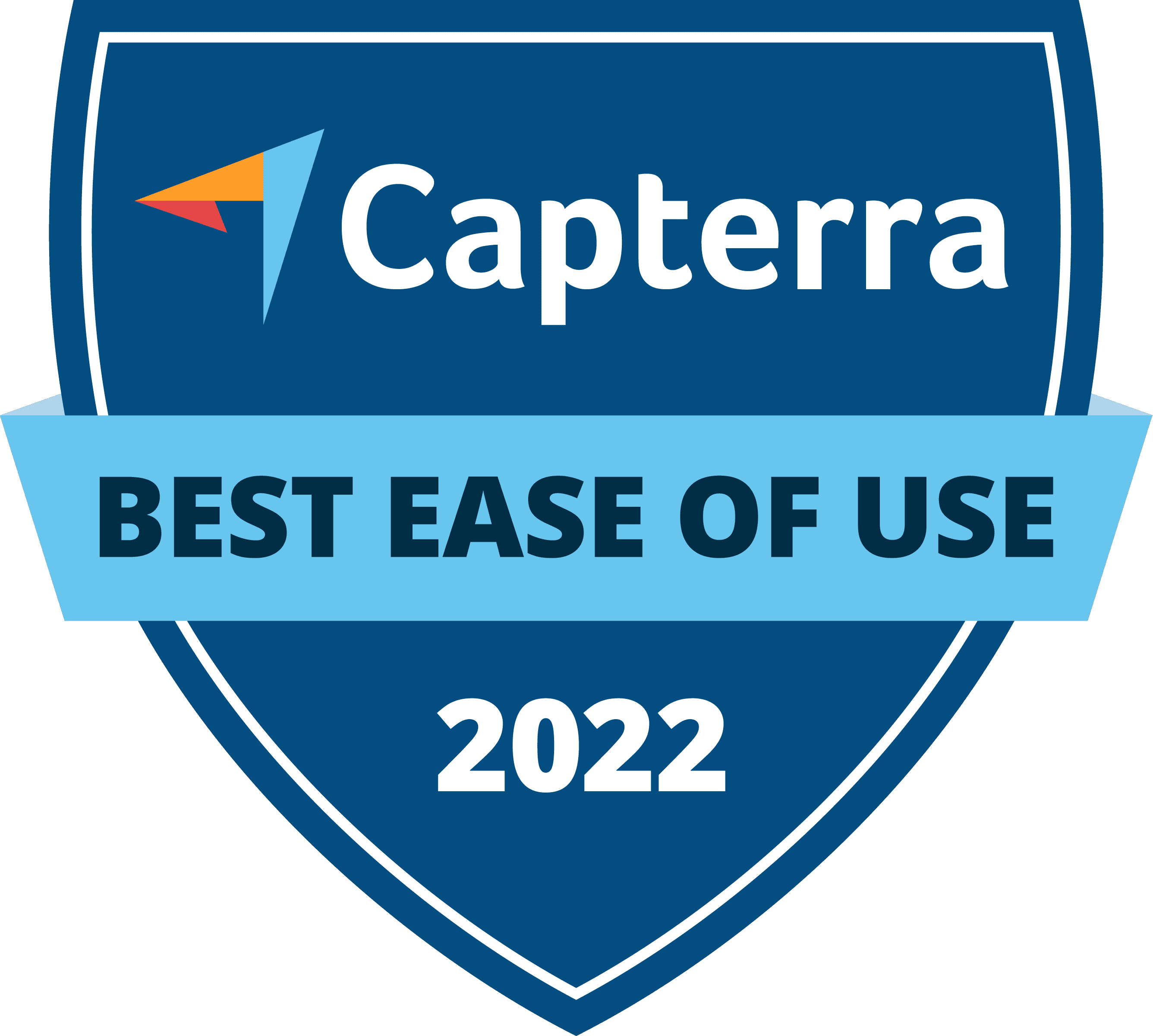 Capterra Badge Best Ease of Use Liine