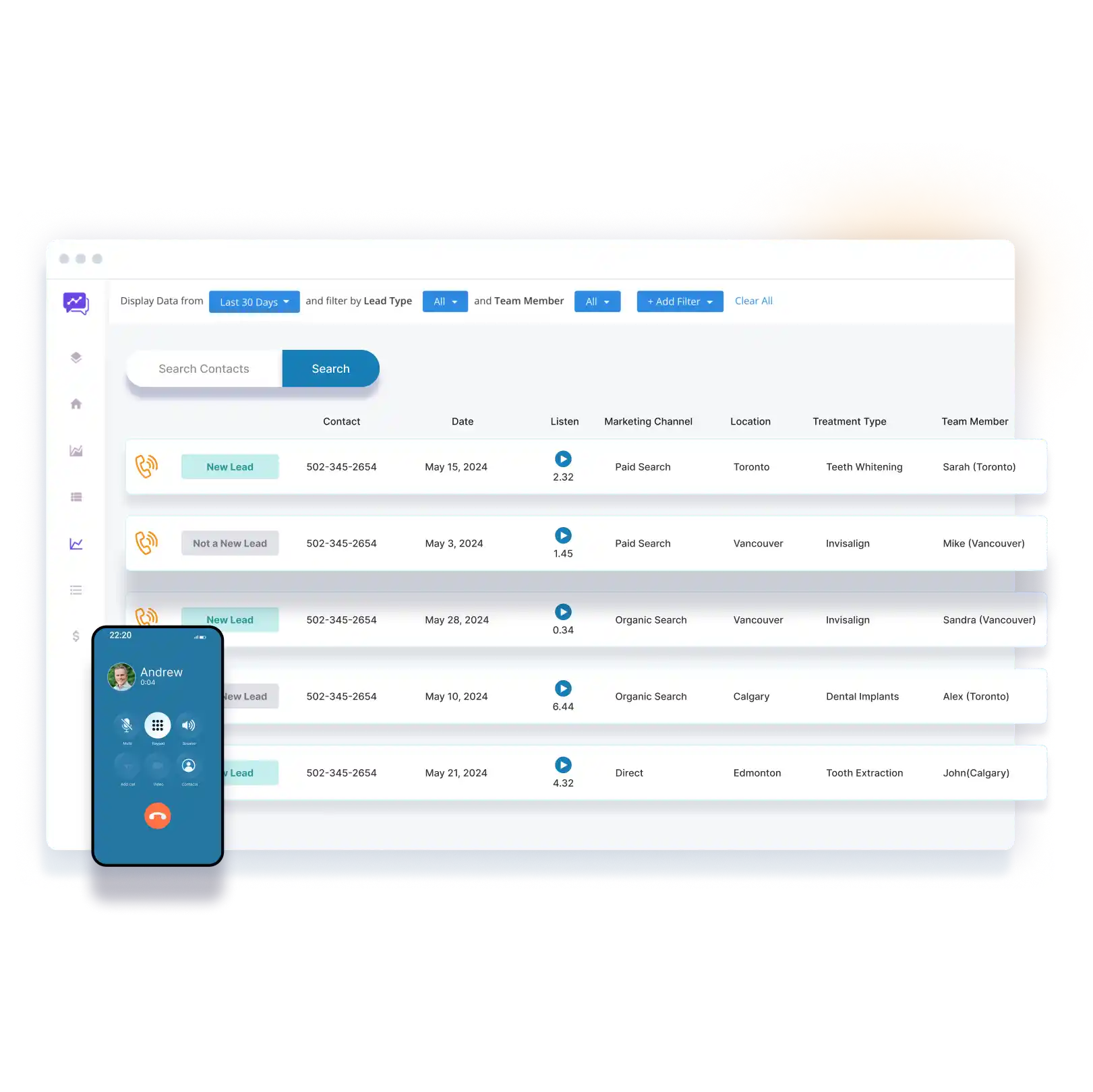 Medical Dental Healthcare CRM Software